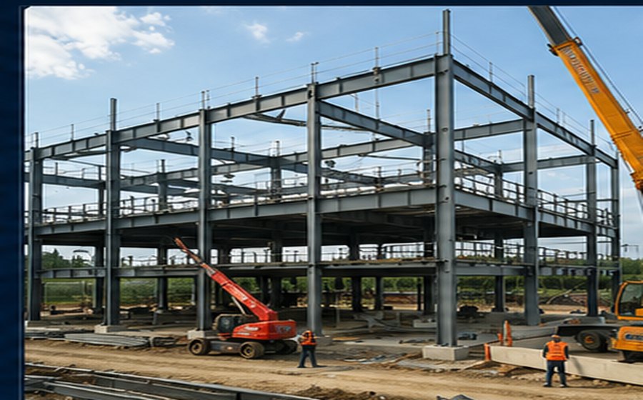 Structure sur chantier